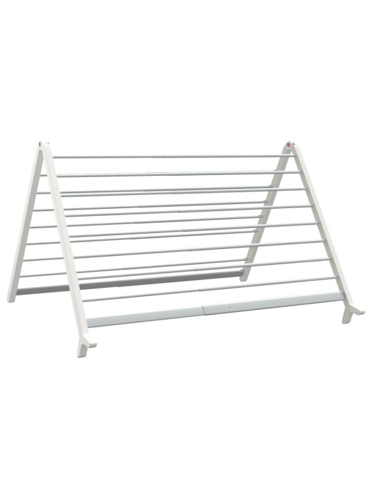 Žāvēšanas statīvs vannai, izvelkams, 53-90 cm, alumīnijs