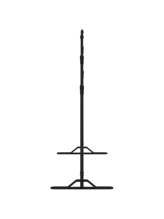 Fona statīvs, melns, 254x243 cm, tērauds