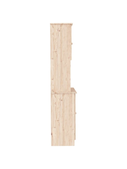 Kumode alta, 77x35x165 cm, priedes masīvkoks