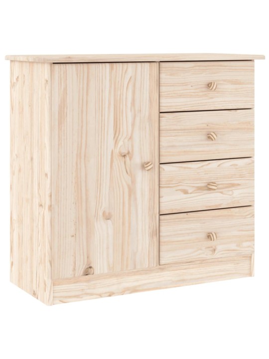 Kumode alta, 77x35x165 cm, priedes masīvkoks