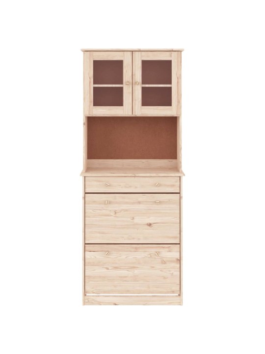 Kumode alta, 77x35x188 cm, priedes masīvkoks