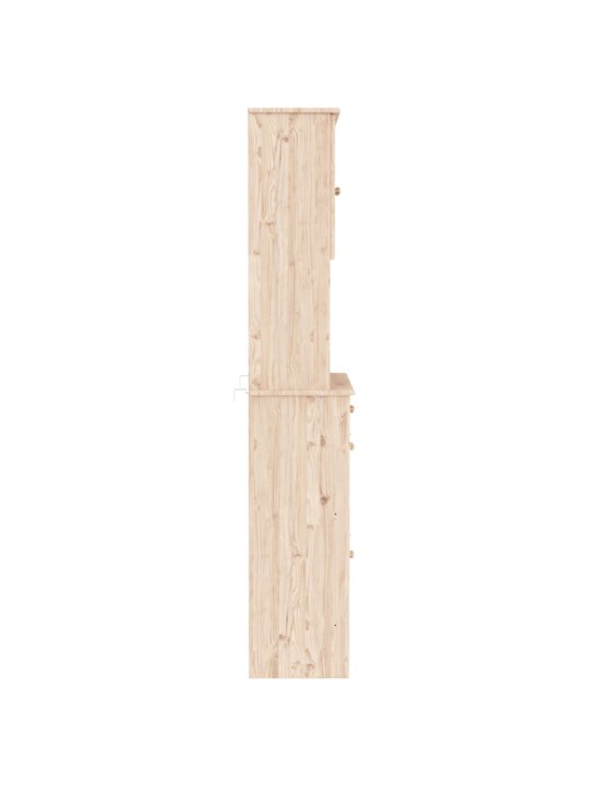 Kumode alta, 77x35x188 cm, priedes masīvkoks