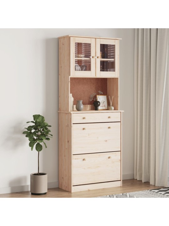 Kumode alta, 77x35x188 cm, priedes masīvkoks