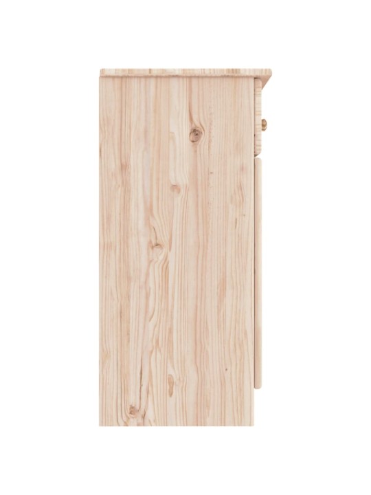 Kumode alta, 112x35x73 cm, priedes masīvkoks