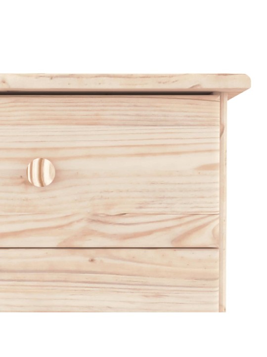 Kumode alta, 112x35x73 cm, priedes masīvkoks