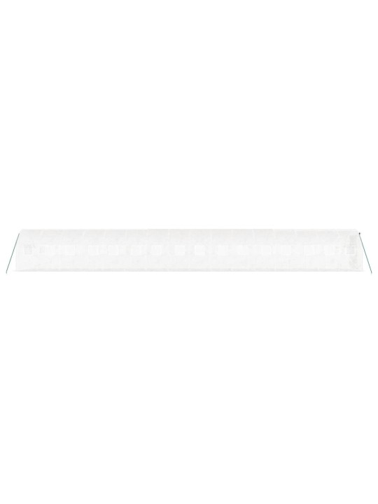 Siltumnīca ar tērauda rāmi, balta, 32 m², 16x2x2 m