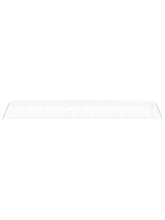 Siltumnīca ar tērauda rāmi, balta, 64 m², 16x4x2 m