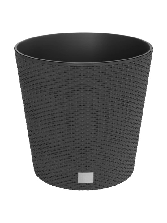 Puķu kaste ar izņemamu ieliktni, pelēka, 35 /37,5 l, pp