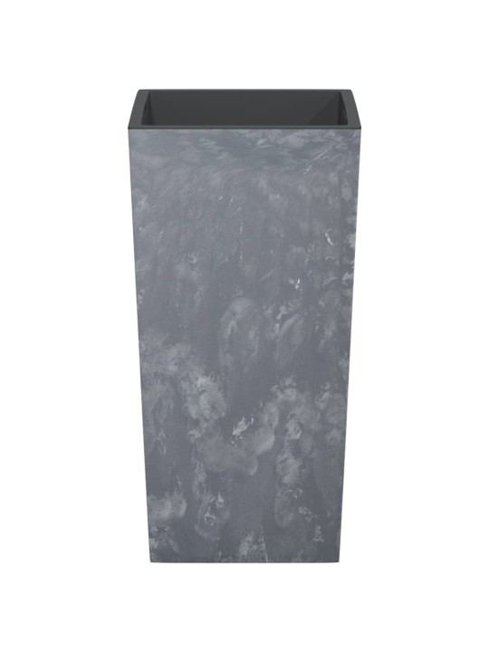 Puķu kaste ar izņemamu ieliktni, pelēka, 21/49 l, pp