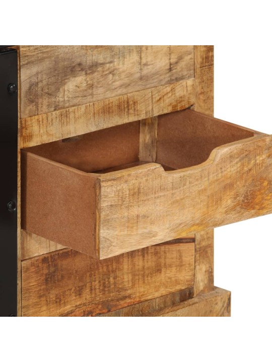 Kumode, 80x30x55 cm, neapstrādāts mango masīvkoks