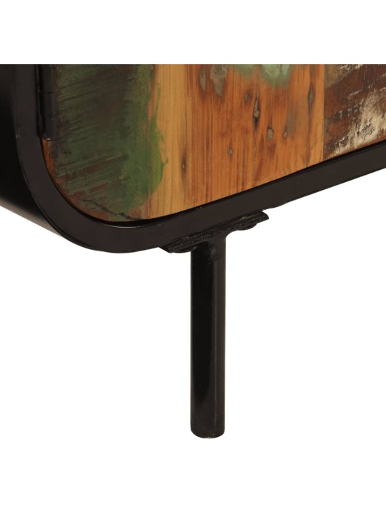 Kumode, 140x35x70 cm, pārstrādāts masīvkoks un metāls
