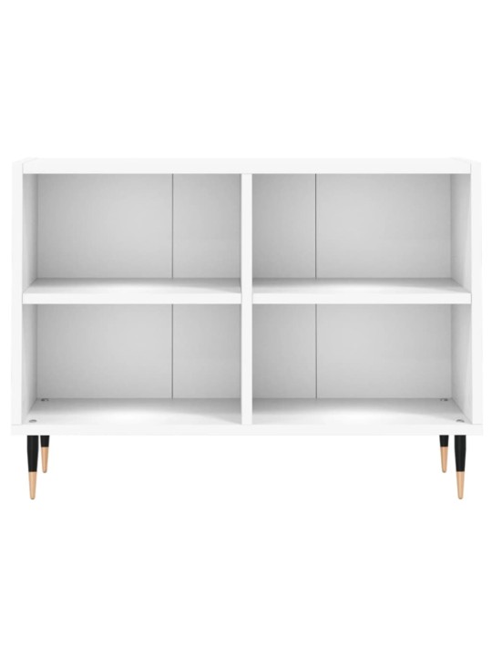 Tv plauktiņš, balts, 69,5x30x50 cm, inženierijas koks