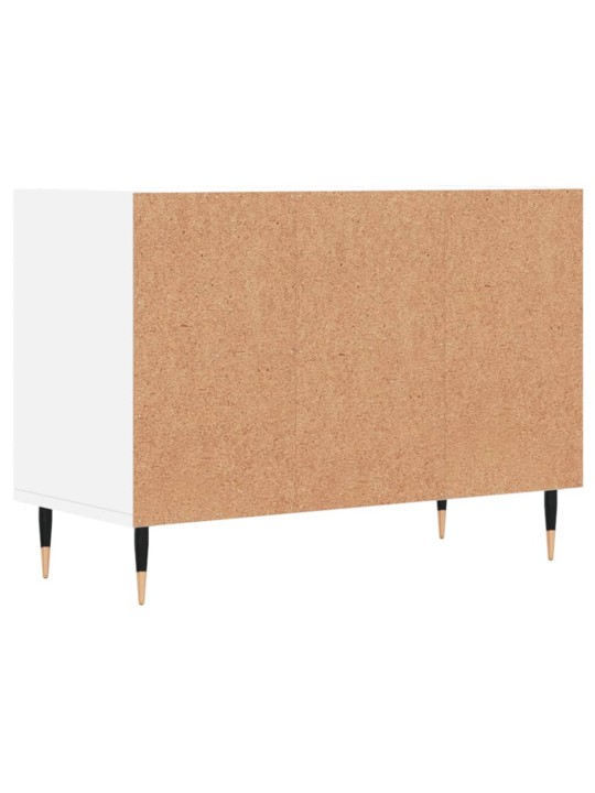 Tv plauktiņš, balts, 69,5x30x50 cm, inženierijas koks