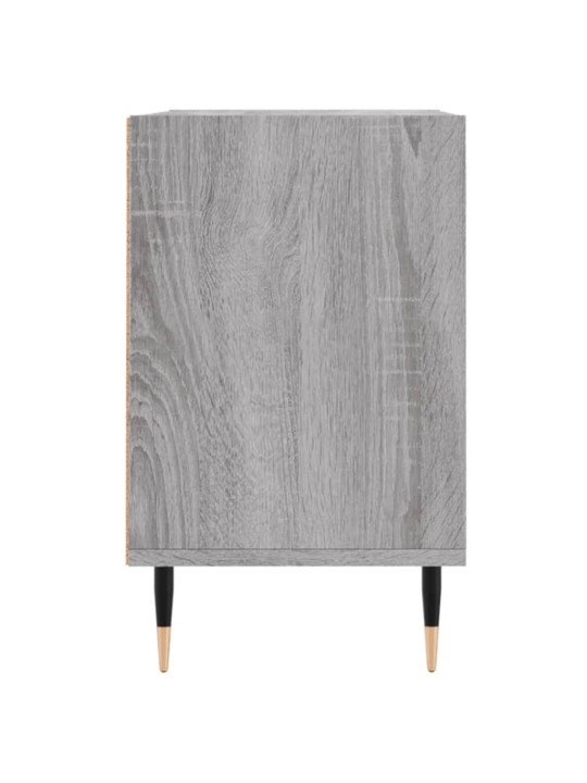 Tv skapītis, pelēka ozolkoka, 69,5x30x50 cm, inženierijas koks