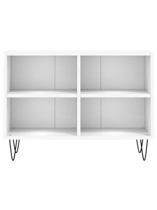 Tv plauktiņš, balts, 69,5x30x50 cm, inženierijas koks
