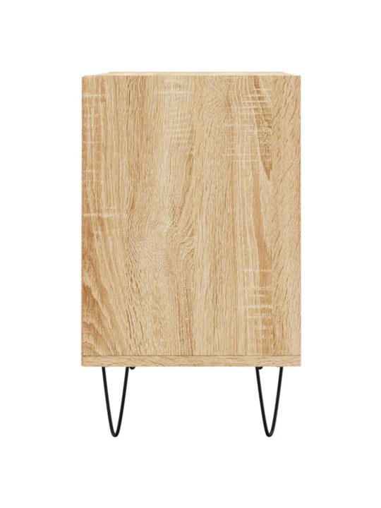 Tv skapītis, ozolkoka krāsa, 69,5x30x50 cm, inženierijas koks