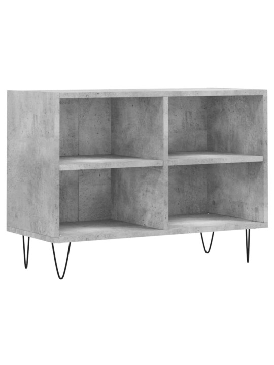 Tv skapītis, betona pelēks, 69,5x30x50 cm, inženierijas koks