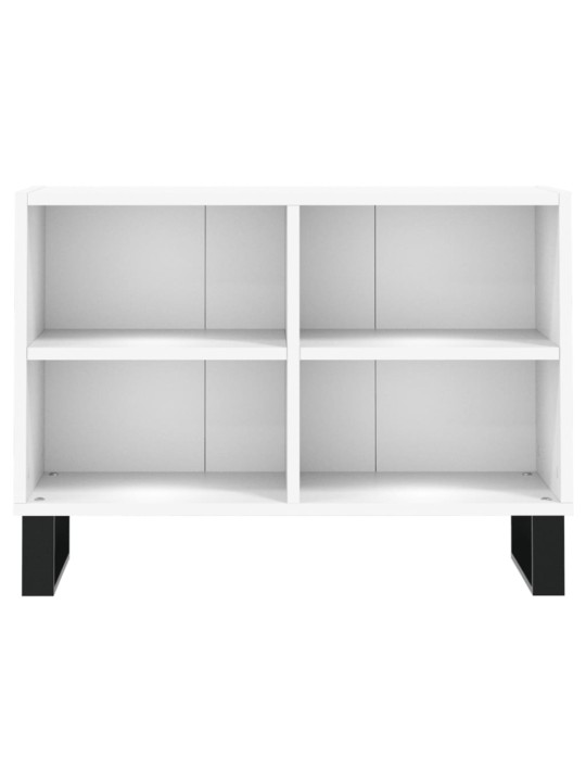 Tv plauktiņš, balts, 69,5x30x50 cm, inženierijas koks