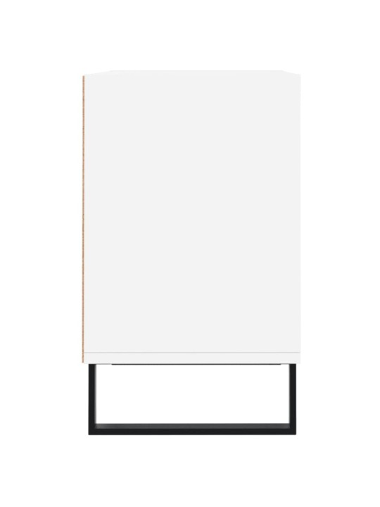 Tv plauktiņš, balts, 69,5x30x50 cm, inženierijas koks