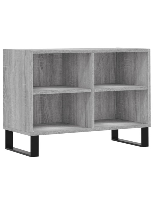 Tv skapītis, pelēka ozolkoka, 69,5x30x50 cm, inženierijas koks