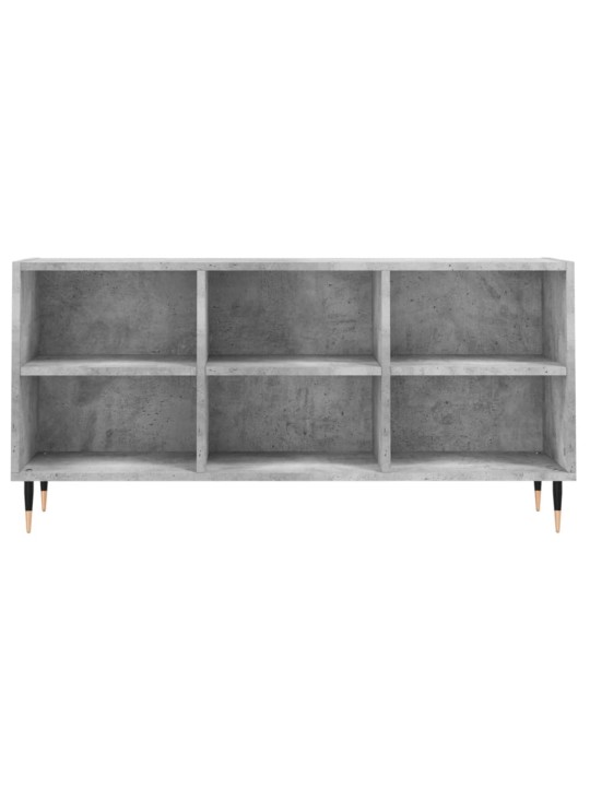 Tv skapītis, betona pelēks, 103,5x30x50 cm, inženierijas koks