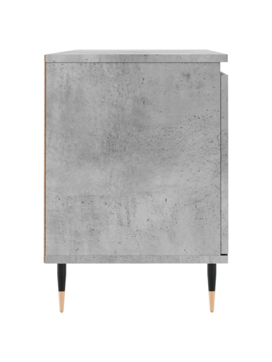 Tv skapītis, betona pelēks, 104x35x50 cm, inženierijas koks