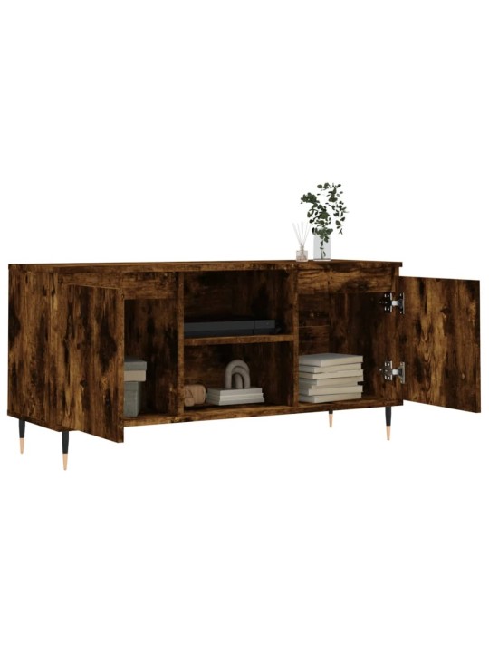 Tv skapītis, ozolkoka krāsa, 104x35x50 cm, inženierijas koks