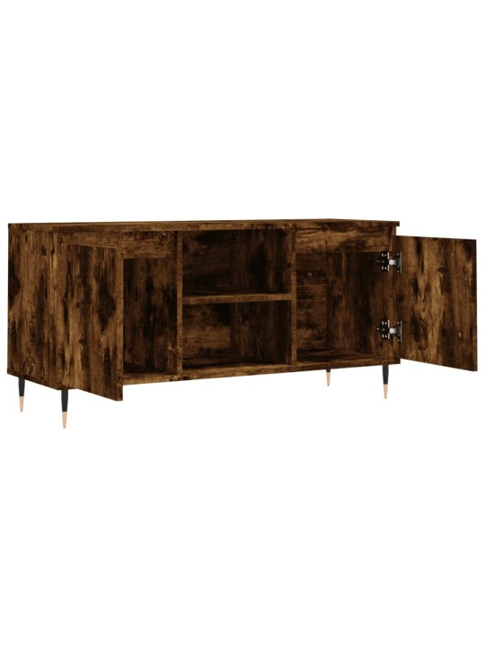 Tv skapītis, ozolkoka krāsa, 104x35x50 cm, inženierijas koks