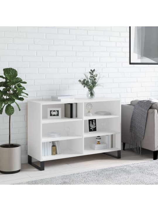 Kumode, balta, 103,5x35x70 cm, inženierijas koks