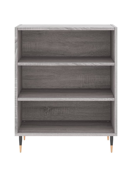 Kumode, pelēka ozolkoka, 57x35x70 cm, inženierijas koks