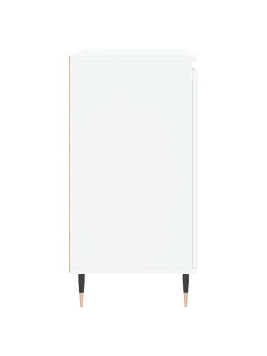 Kumode, balta, 104x35x70 cm, inženierijas koks