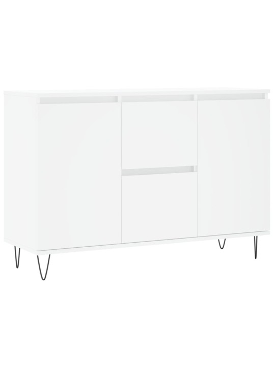 Kumode, balta, 104x35x70 cm, inženierijas koks