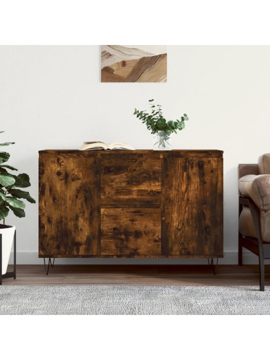Kumode, ozolkoka krāsa, 104x35x70 cm, inženierijas koks