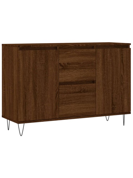 Kumode, ozolkoka krāsa, 104x35x70 cm, inženierijas koks