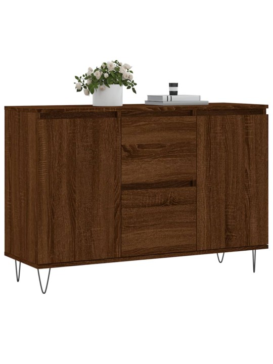Kumode, ozolkoka krāsa, 104x35x70 cm, inženierijas koks