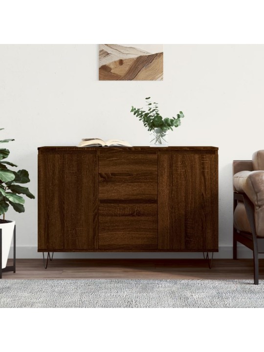 Kumode, ozolkoka krāsa, 104x35x70 cm, inženierijas koks