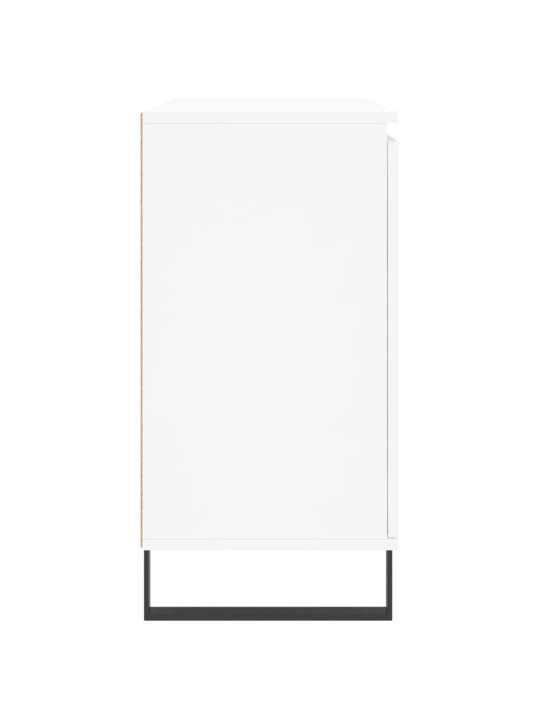 Kumode, balta, 104x35x70 cm, inženierijas koks