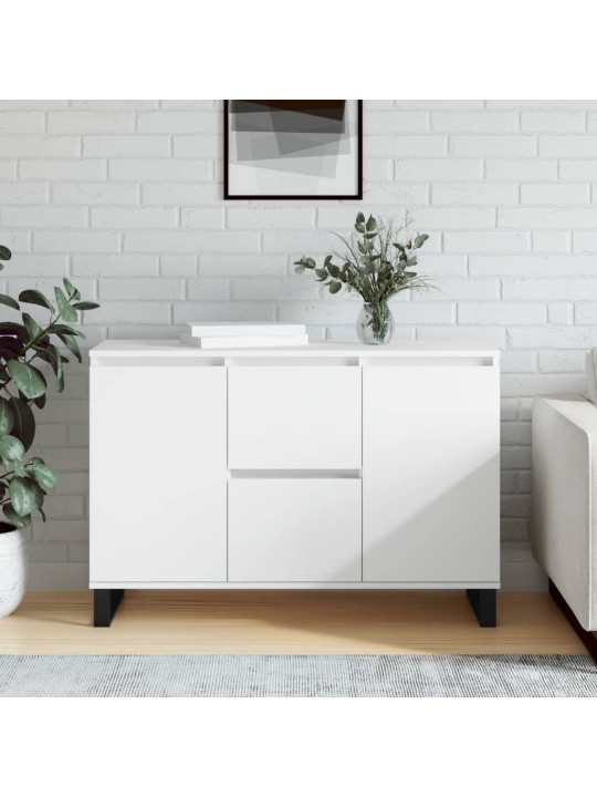 Kumode, balta, 104x35x70 cm, inženierijas koks