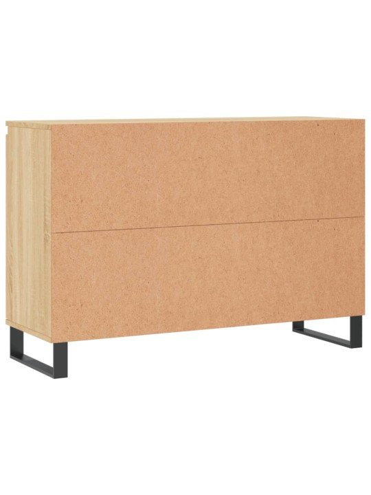 Kumode, ozolkoka krāsā, 104x35x70 cm, inženierijas koks