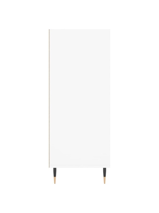 Augstais skapis, balts, 57x35x90 cm, inženierijas koks