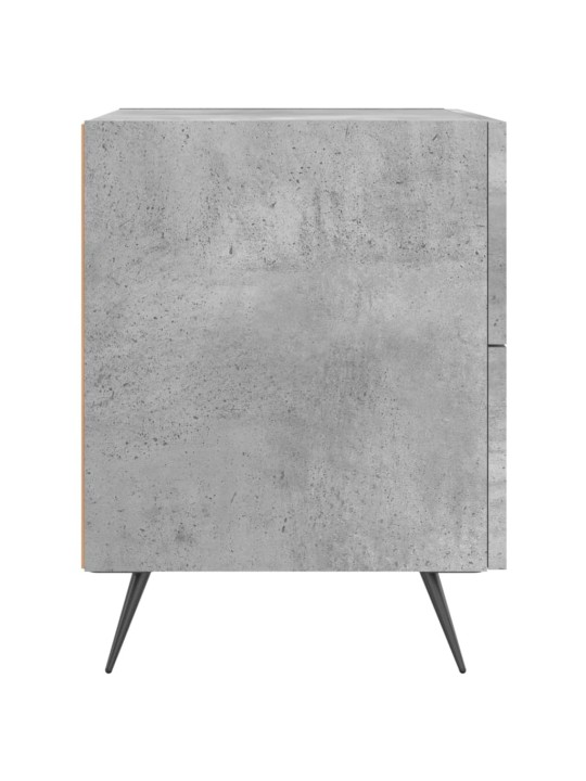 Naktsskapīši, pelēki, 2 gab., 40x35x47,5 cm, inženierijas koks