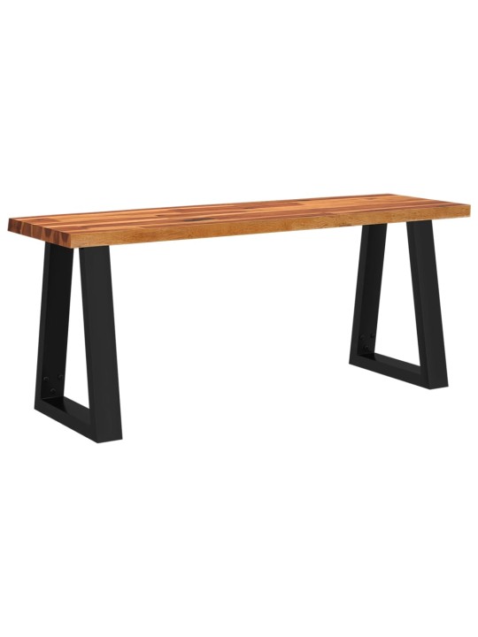 Sols, dabīgas formas malas, 110 cm, akācijas masīvkoks
