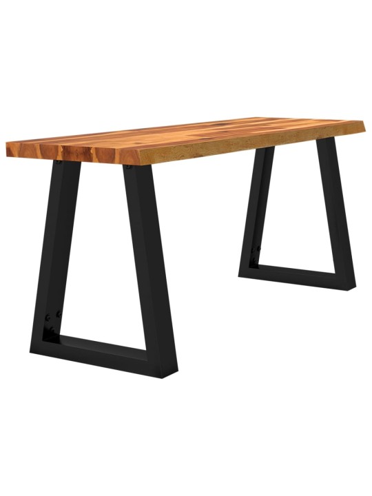 Sols, dabīgas formas malas, 110 cm, akācijas masīvkoks