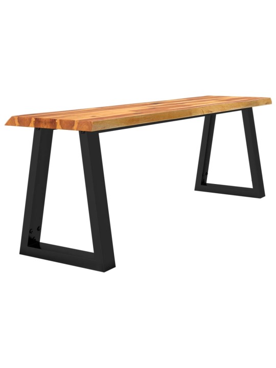 Sols, dabīgas formas malas, 140 cm, akācijas masīvkoks