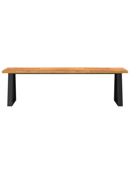Sols, dabīgas formas malas, 160 cm, akācijas masīvkoks