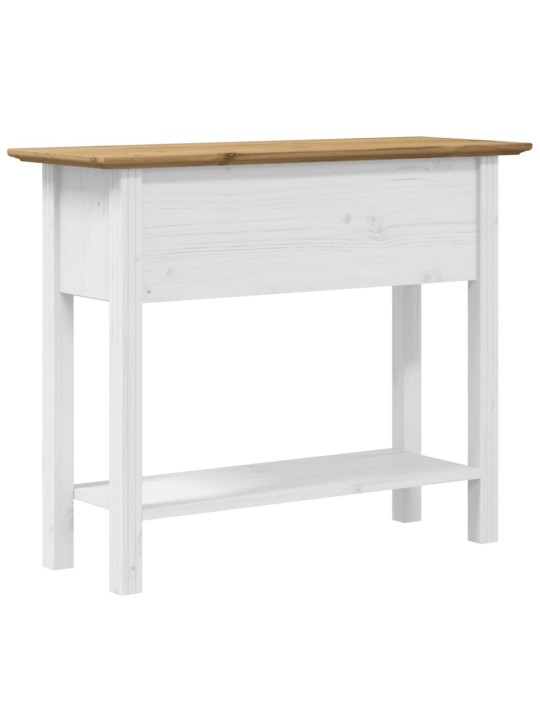 Konsoles galdiņš BODO, brūns, 91x35x74 cm, priedes masīvkoks