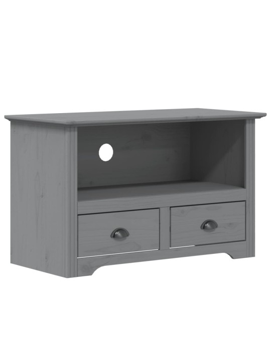 Tv skapītis bodo, 2 atvilktnes, pelēks, 91,5x44,5x56 cm, priede