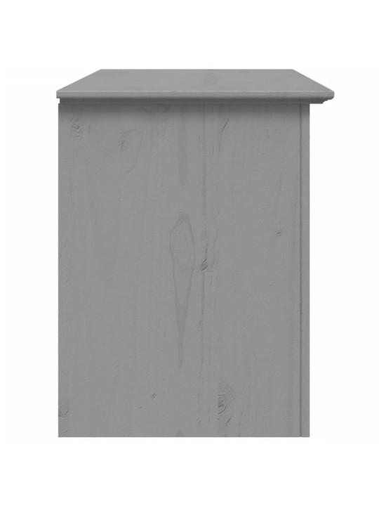 Tv skapītis bodo, 2 atvilktnes, pelēks, 91,5x44,5x56 cm, priede