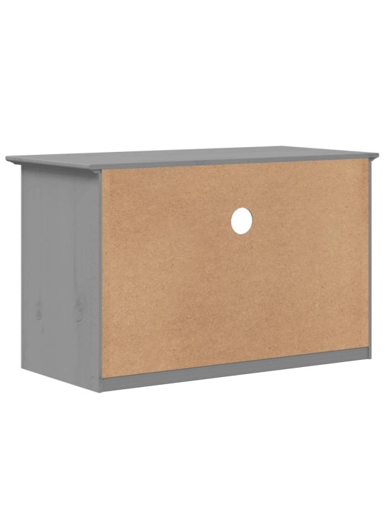 Tv skapītis bodo, 2 atvilktnes, pelēks, 91,5x44,5x56 cm, priede