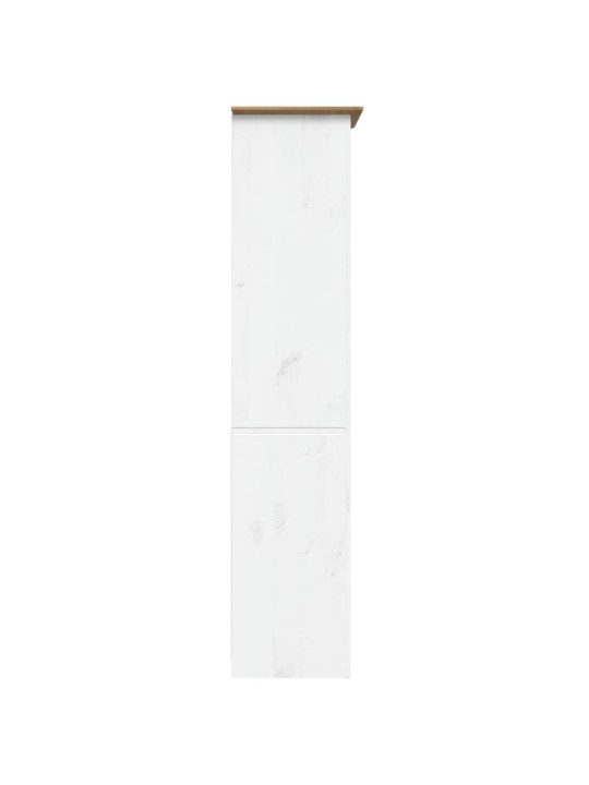 Grāmatu plaukts bodo, brūns, 82x40x173 cm, priedes masīvkoks